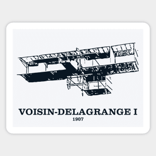 Voisin-Delagrange I 1907 Aircraft Sticker